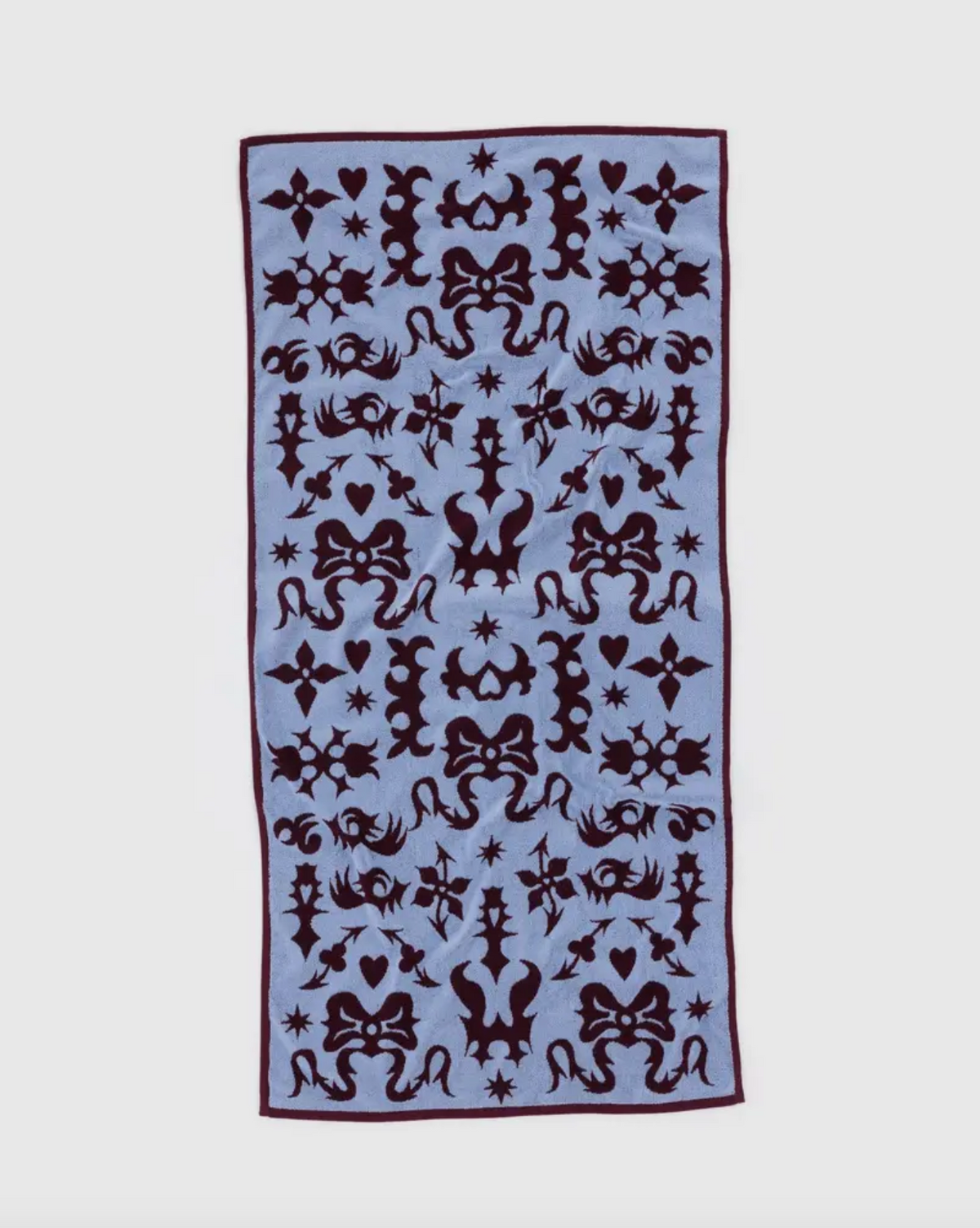 Bath Towel - Western Cut-Outs