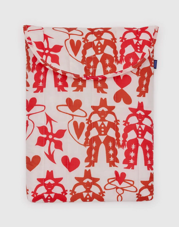 Puffy Laptop Sleeve 16" - Cowgirl