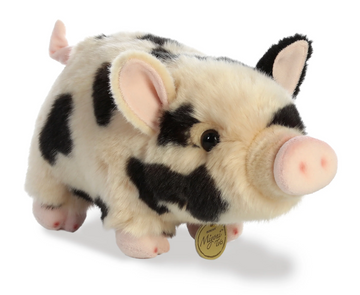 11" Pot-Bellied Piglet Spotted