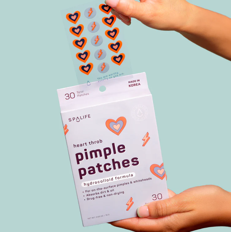 Heart Throb Hydrocolloid Pimple Patches