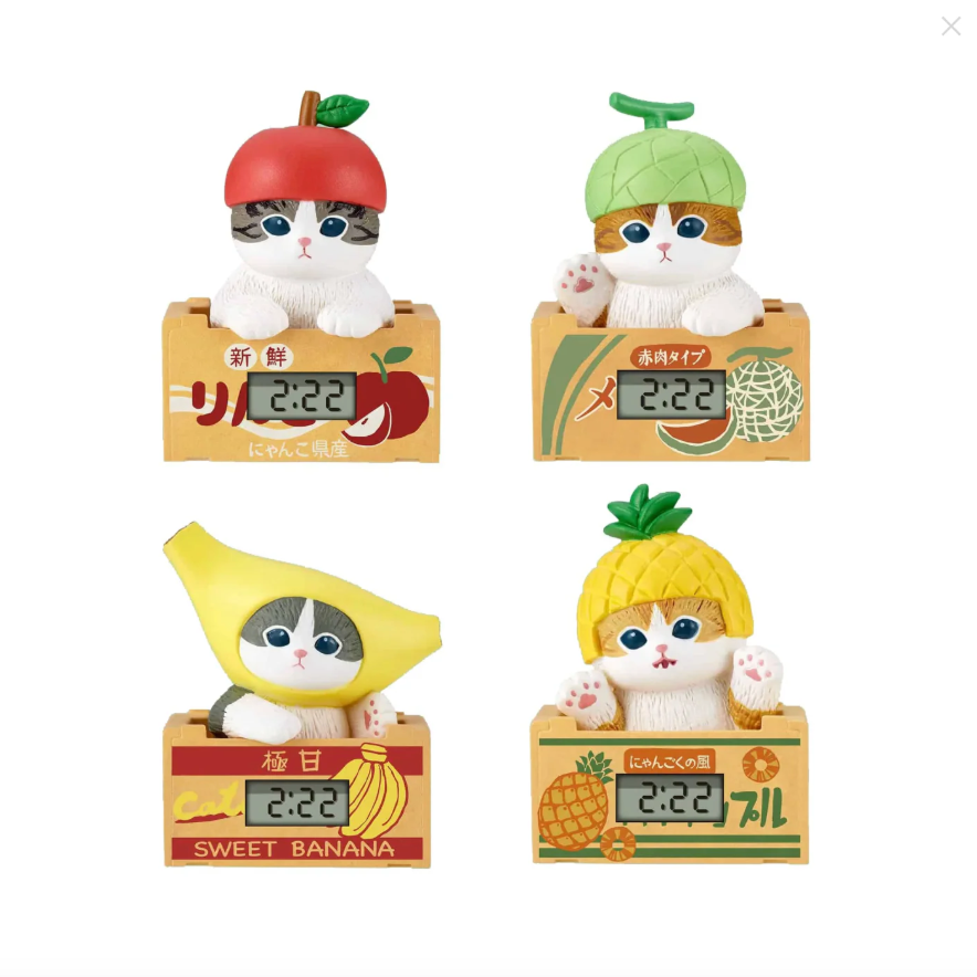 Mofusand Fresh Fruit Meow Watch Blind Box