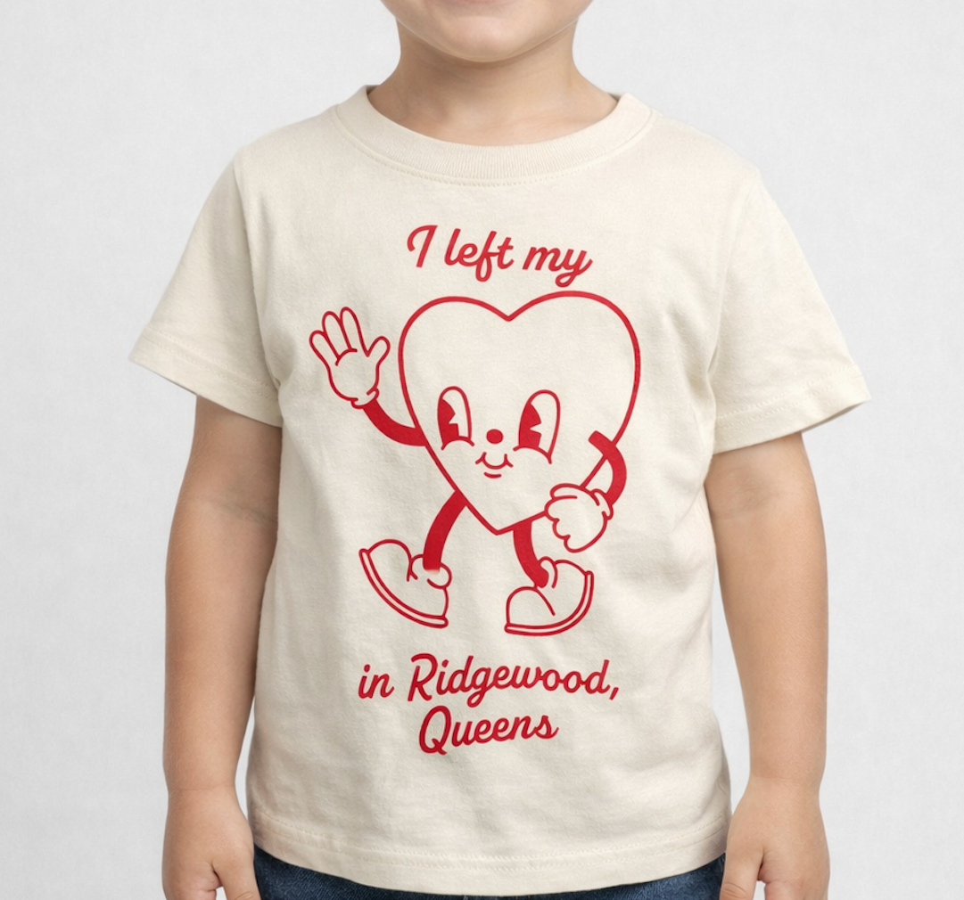 I Left My Heart in Ridgewood T-Shirt (kids)