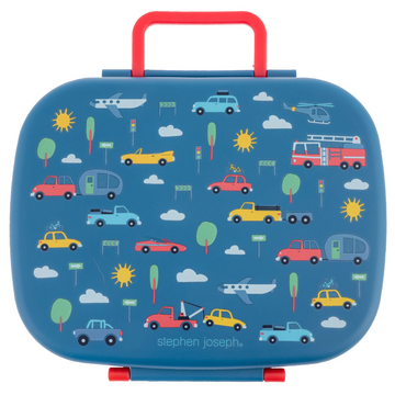 Bento Box with Removable Tray Transportation