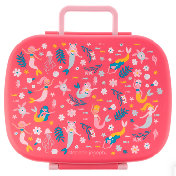 Bento Box with Removable Tray Mermaid