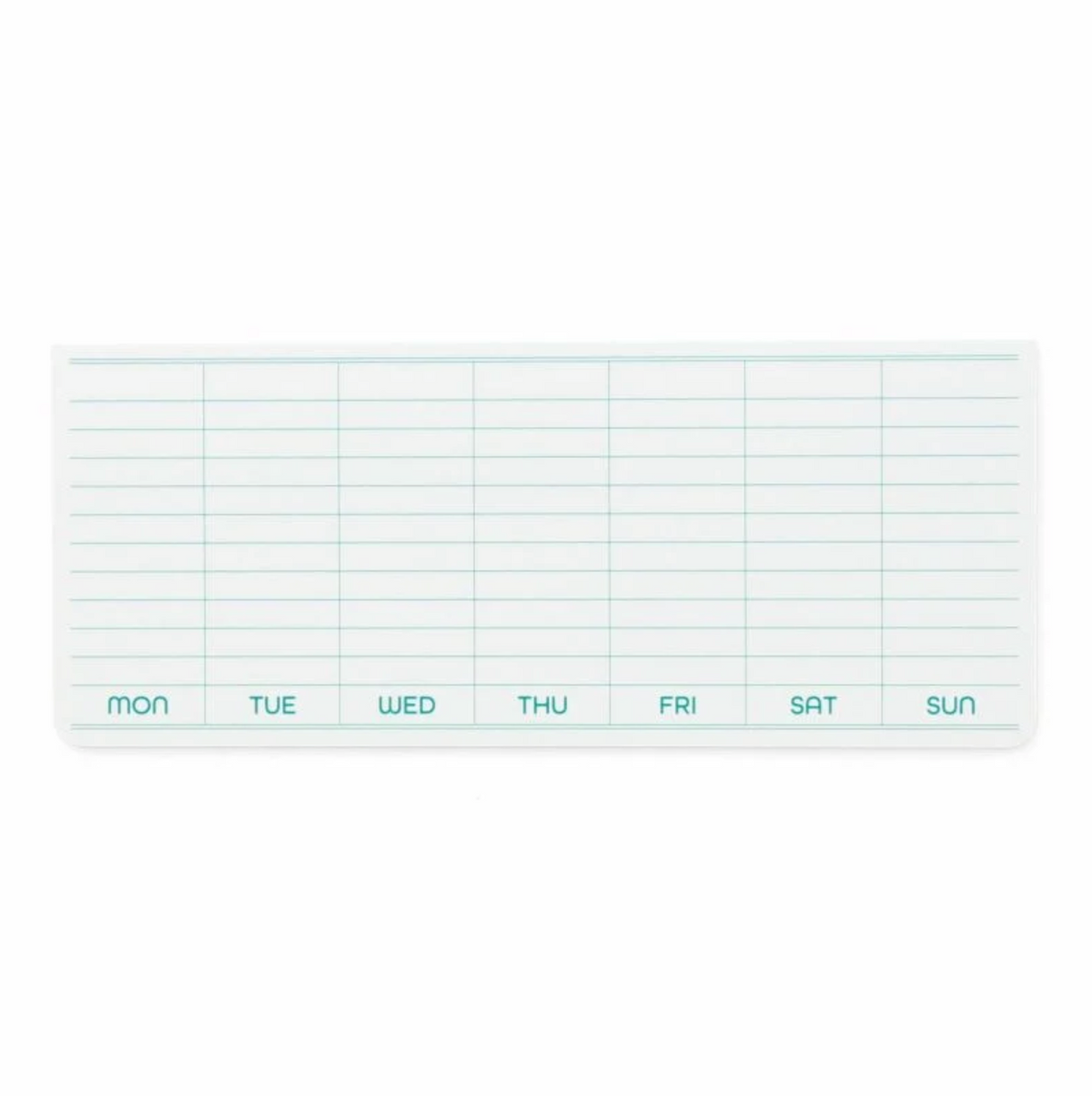 Sticky Memo Pad Weekly