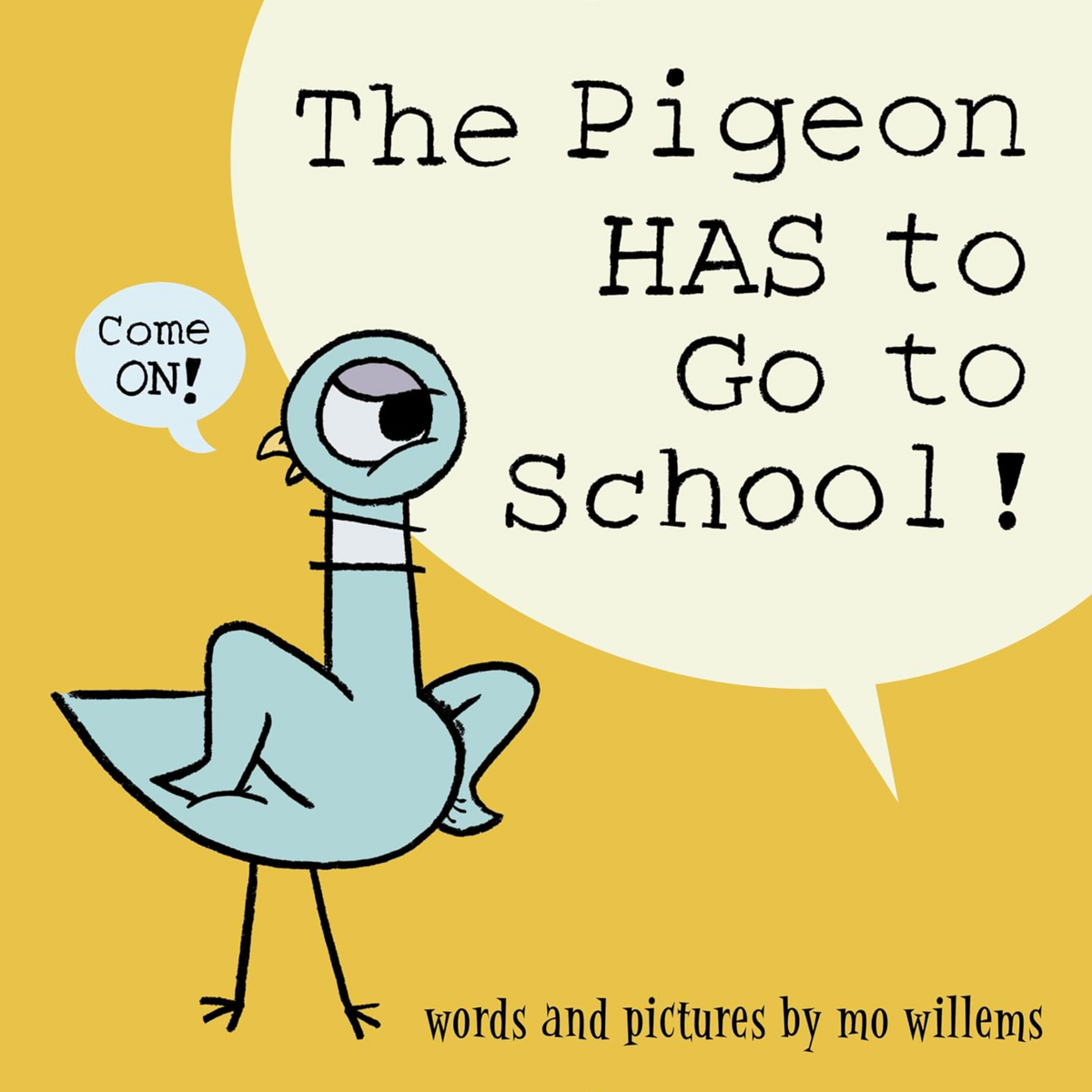 Pigeon Has to Go to School