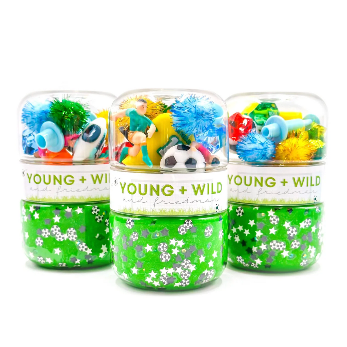 Grab & Go Dough Jar - Soccer