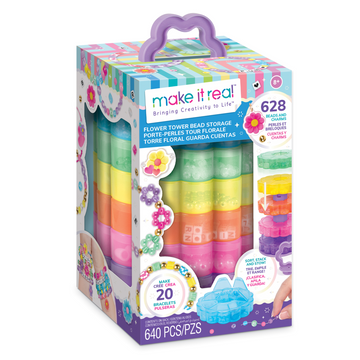 Flower Tower Bead Storage