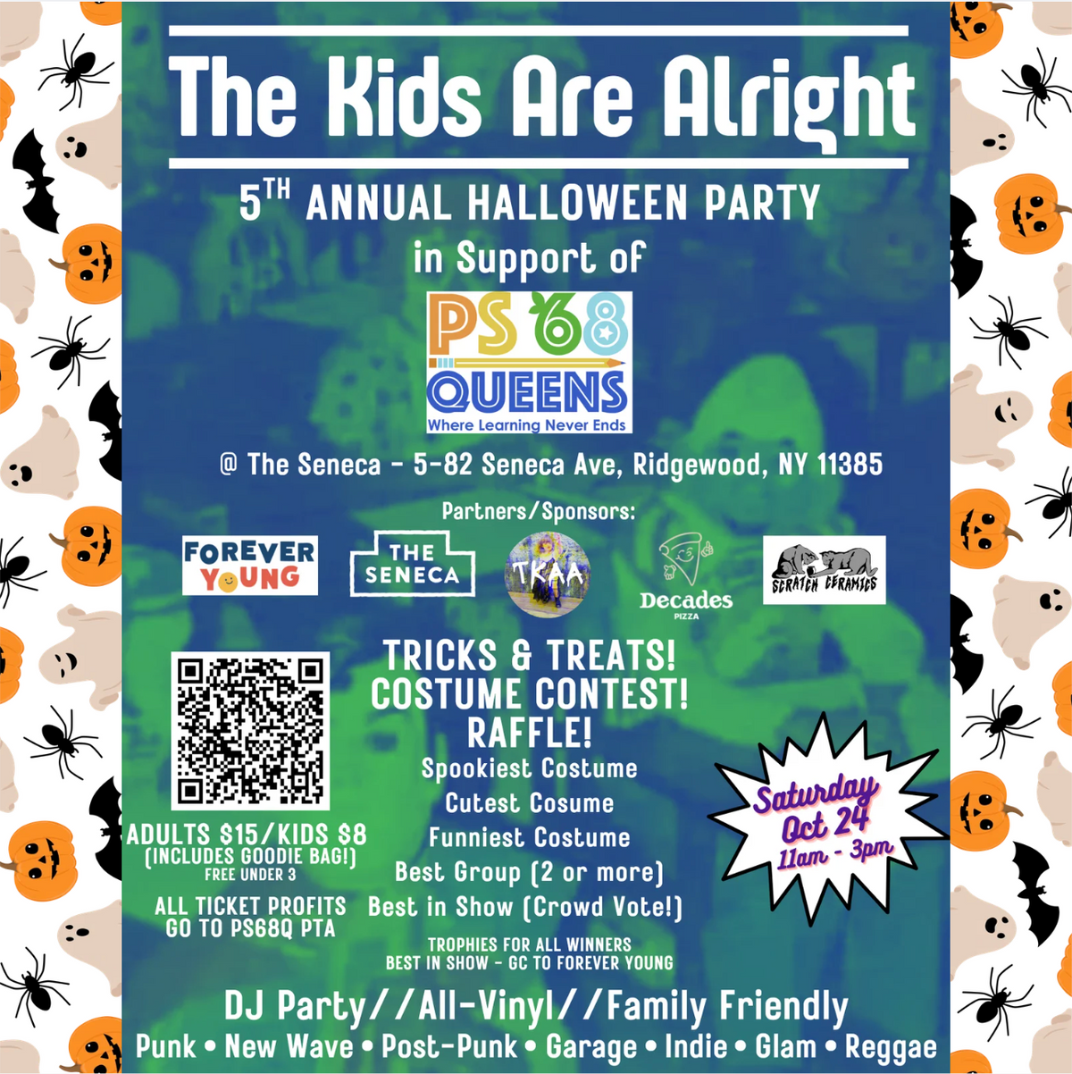 10/24 Kids Are Alright Halloween Party