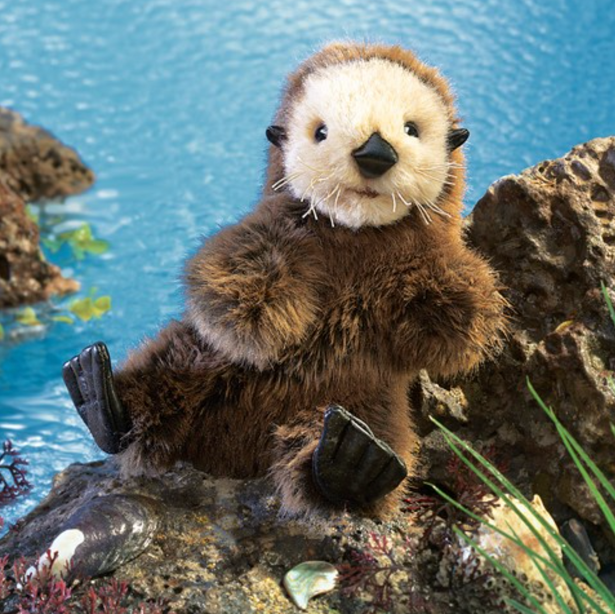 Hand Puppet - Baby Sea Otter