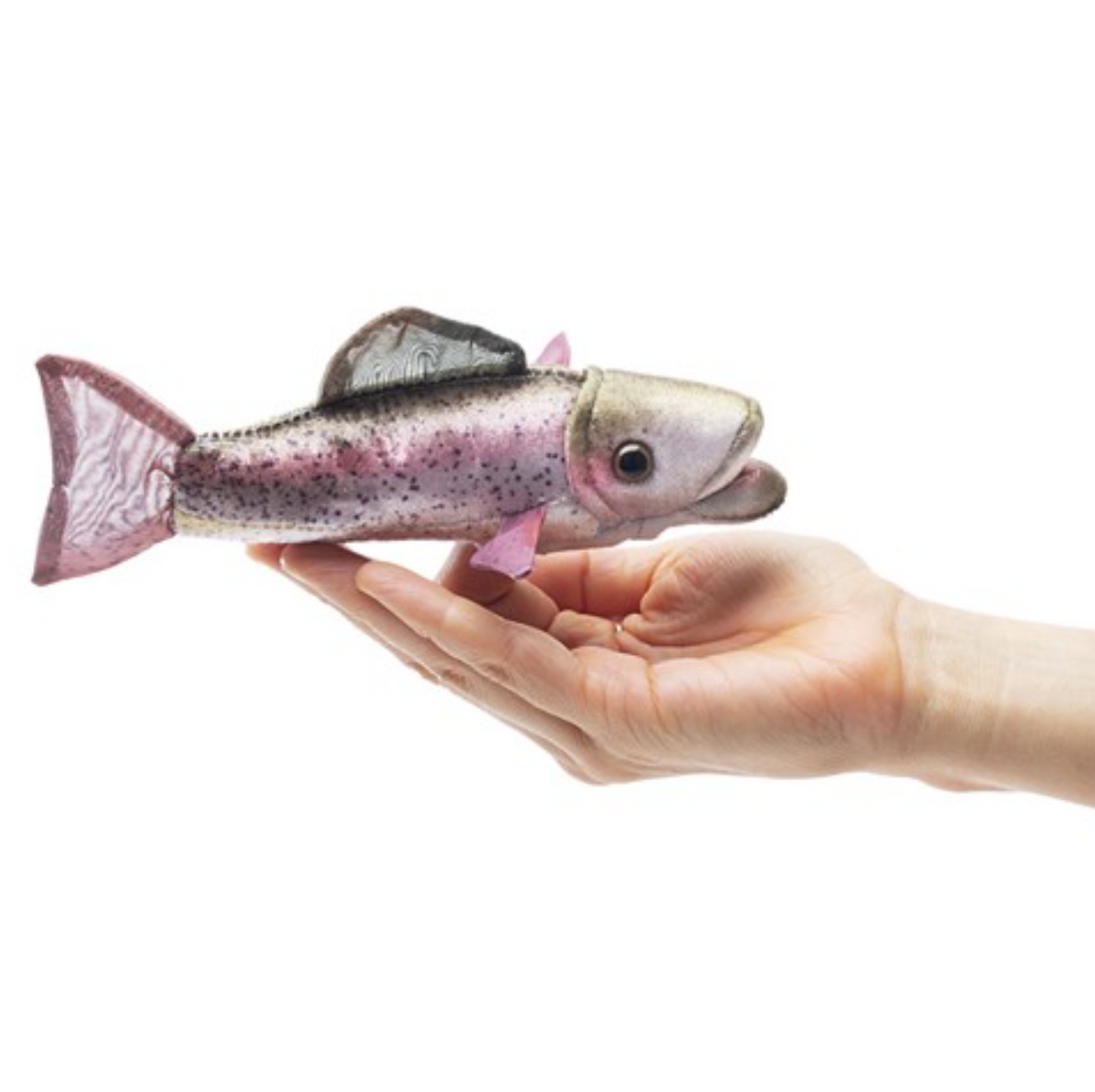 Mini Rainbow Trout Finger Puppet