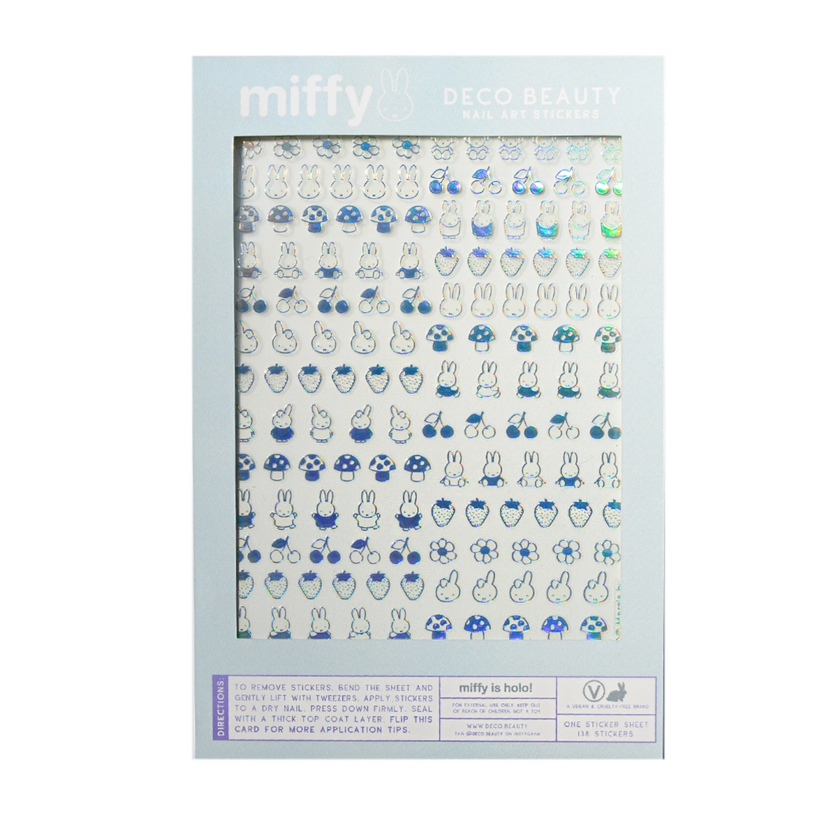Deco Miami Nail Art Stickers