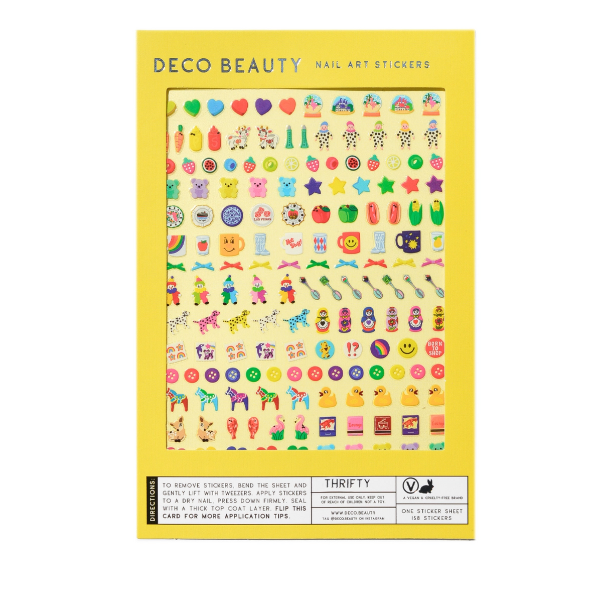 Deco Miami Nail Art Stickers