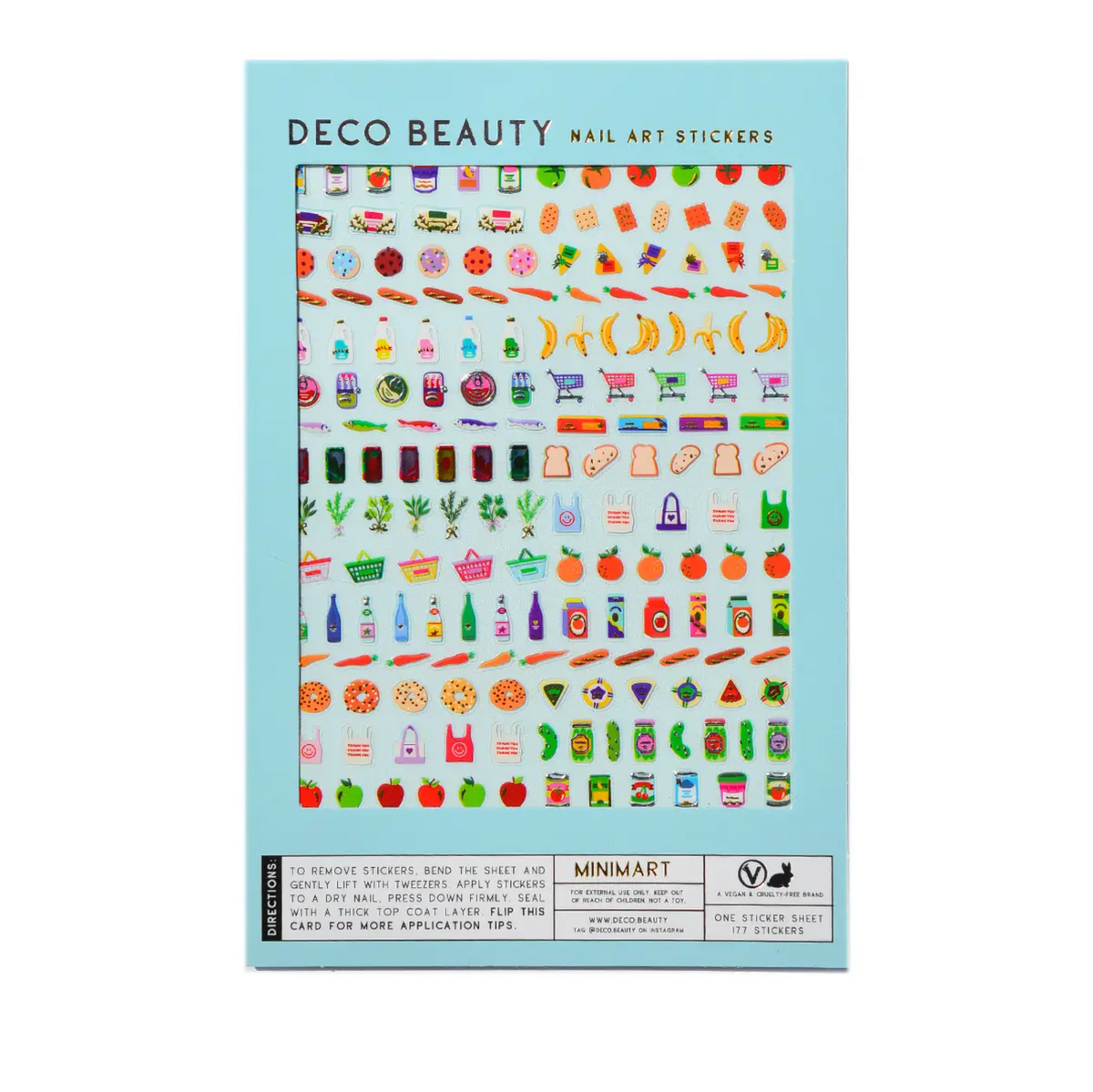 Deco Miami Nail Art Stickers