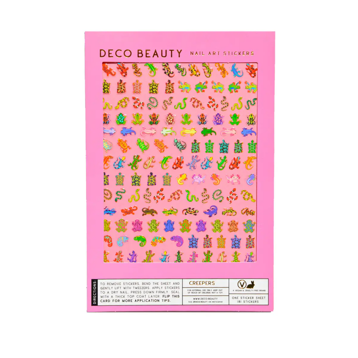 Deco Miami Nail Art Stickers
