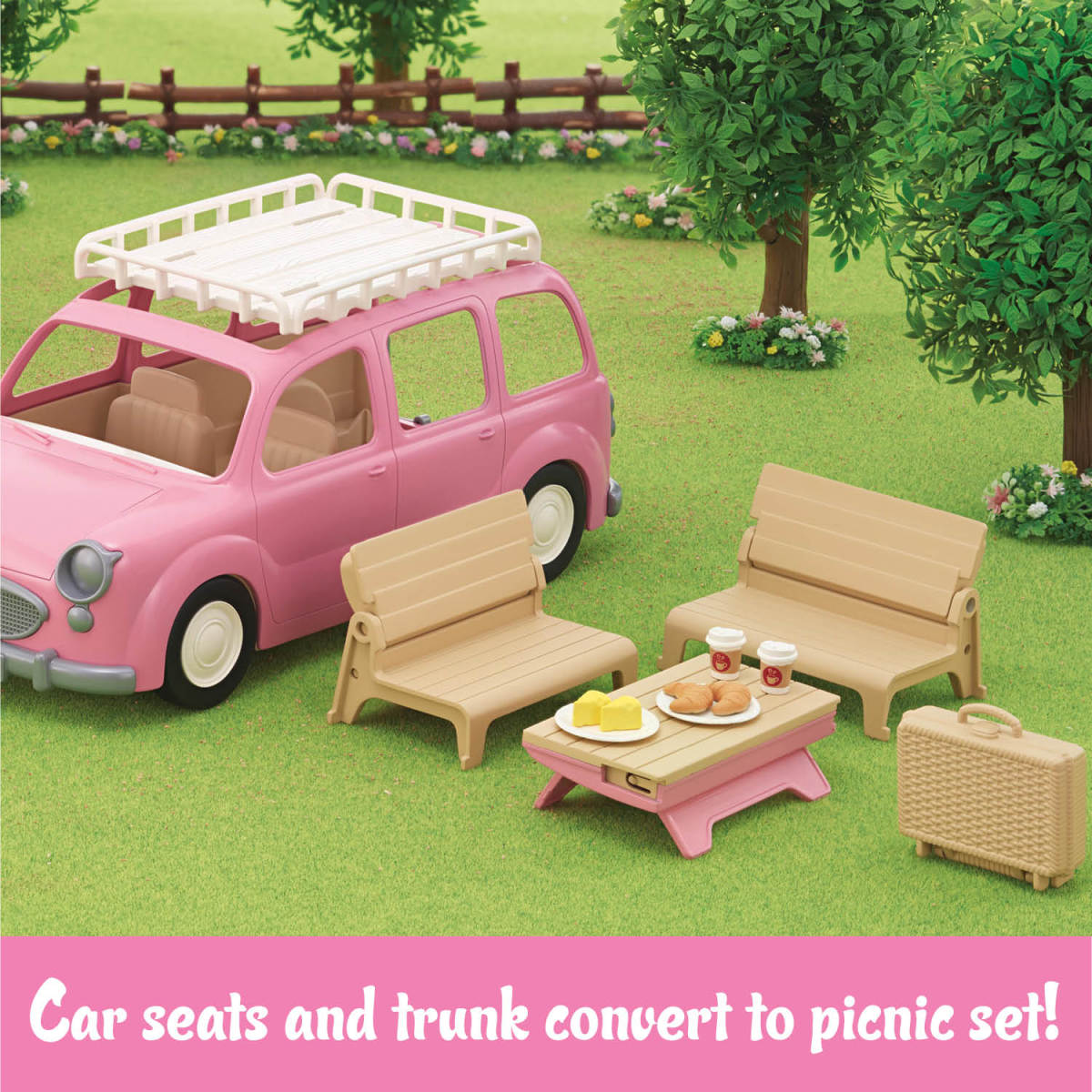 Calico Critters Family Picnic Van