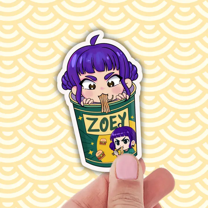 Kpop Zoey Ramen Sticker