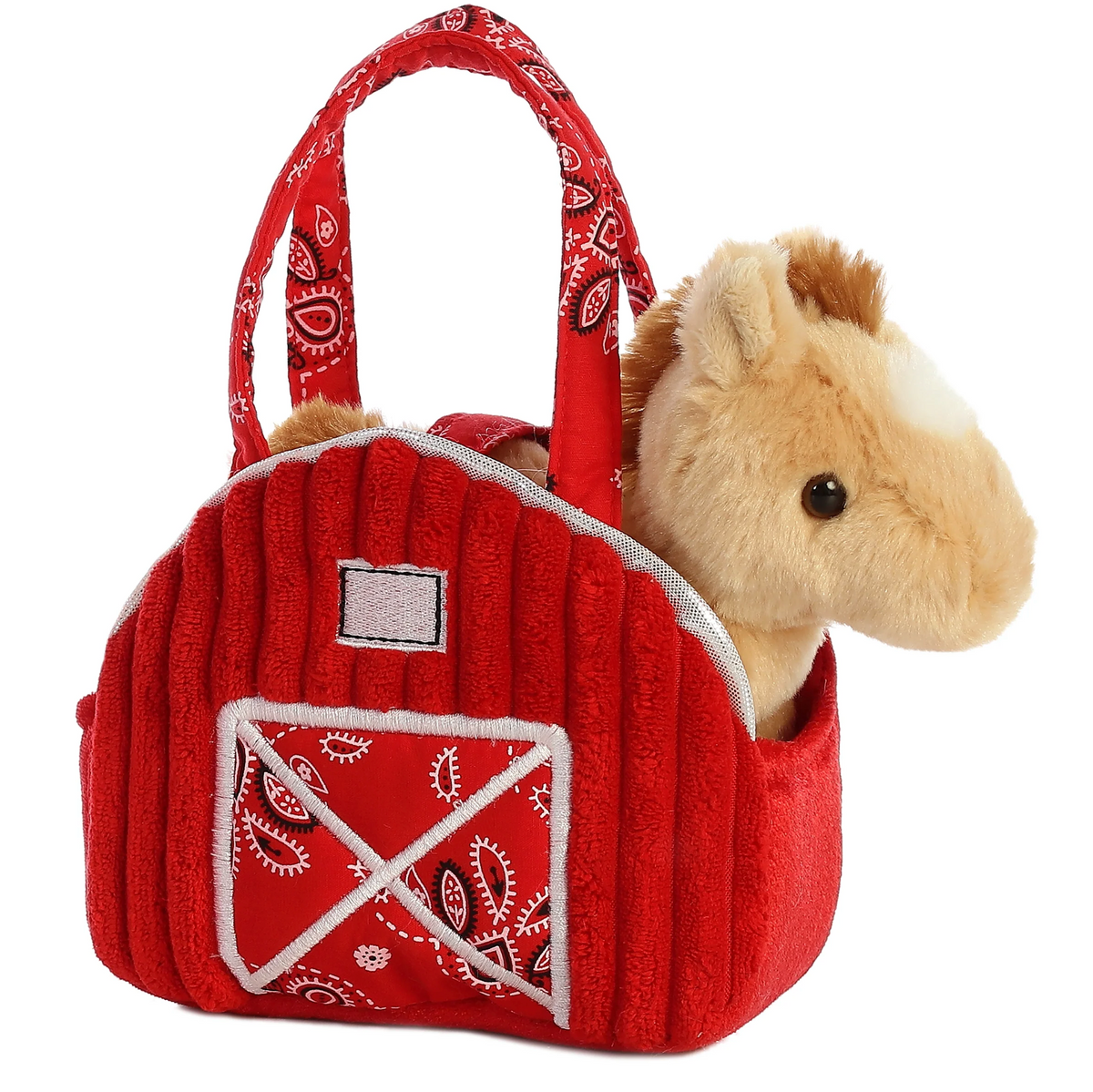 7" Red Barn Horse Fancy Pals