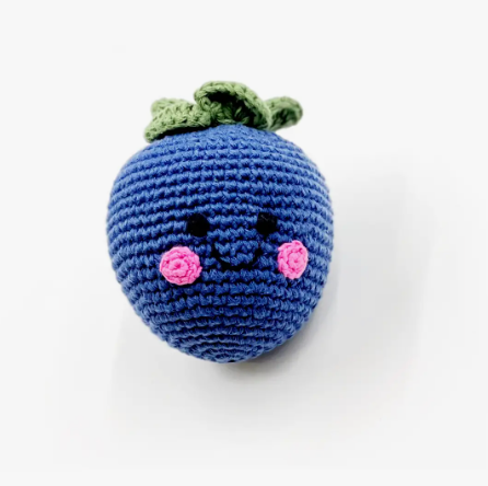 Crochet Fruits & Veggies Rattle