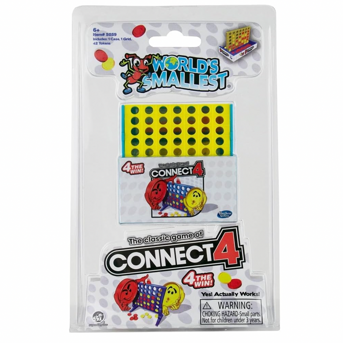 World's Smallest-Connect 4 Playset
