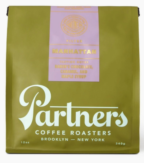 Partners Whole Bean Coffee 12 oz