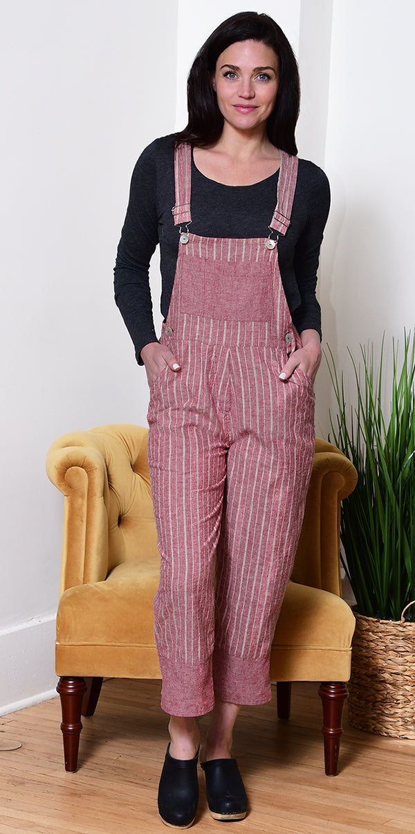 women's hemp and organic cotton overalls