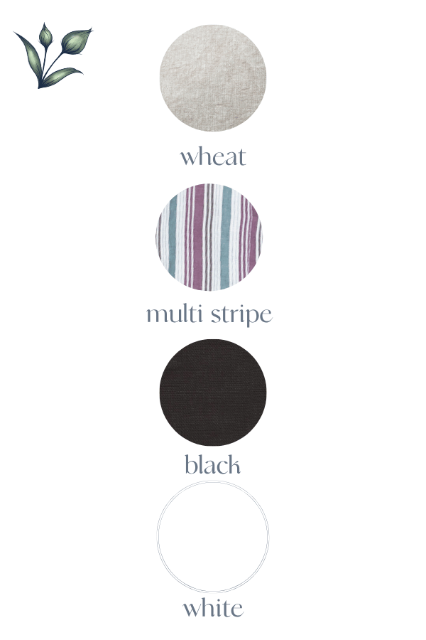 button front linen tunic