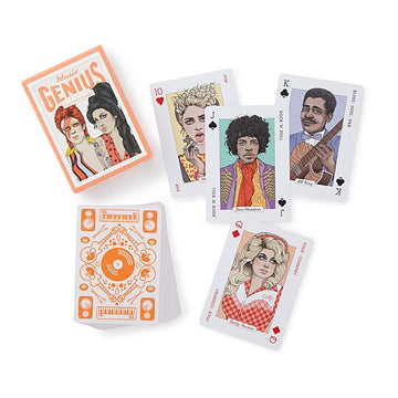 Music Genius Playing Cards
