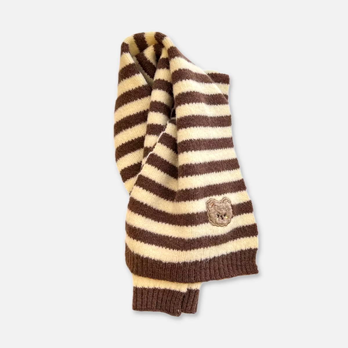 Knit Teddy Scarf
