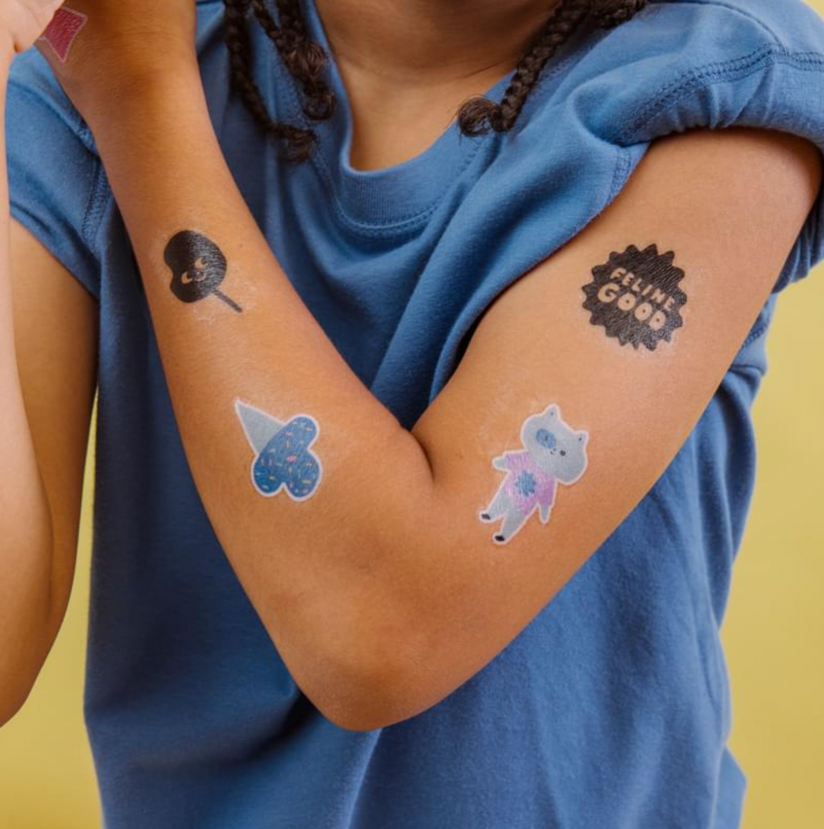 Mini Tattoo Palooza Temporary Tattoos X Suzy - Pawsitive Cat