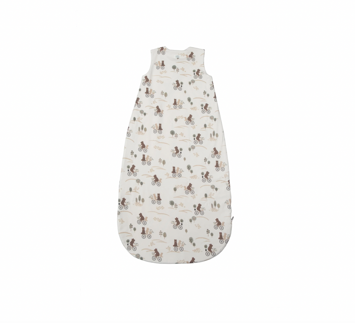 Light Weight Muslin Sleep Bag Bears on Bikes