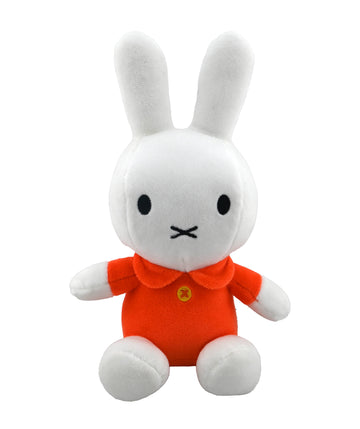 Miffy 8" Beanbag - White w/ Orange Dress