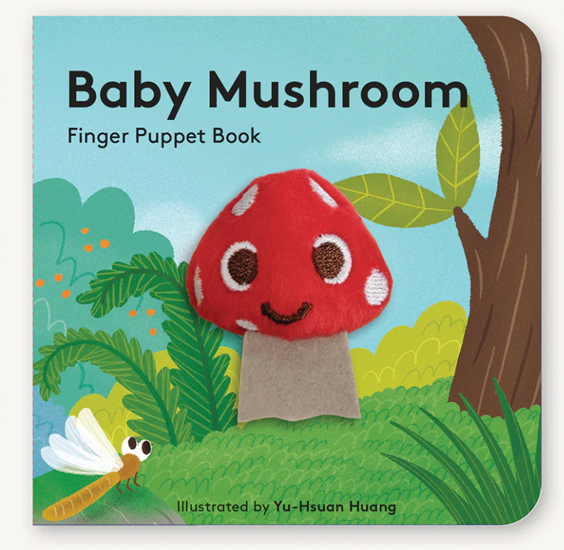 Baby Mushroom: Finger Puppet