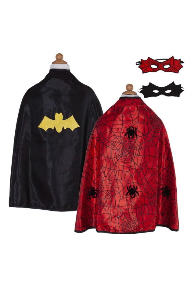 Reversible Spider/Bat Cape & Mask
