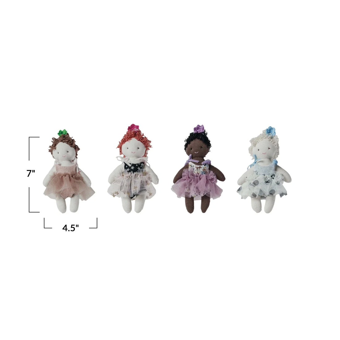 Plush Doll Tulle Dress