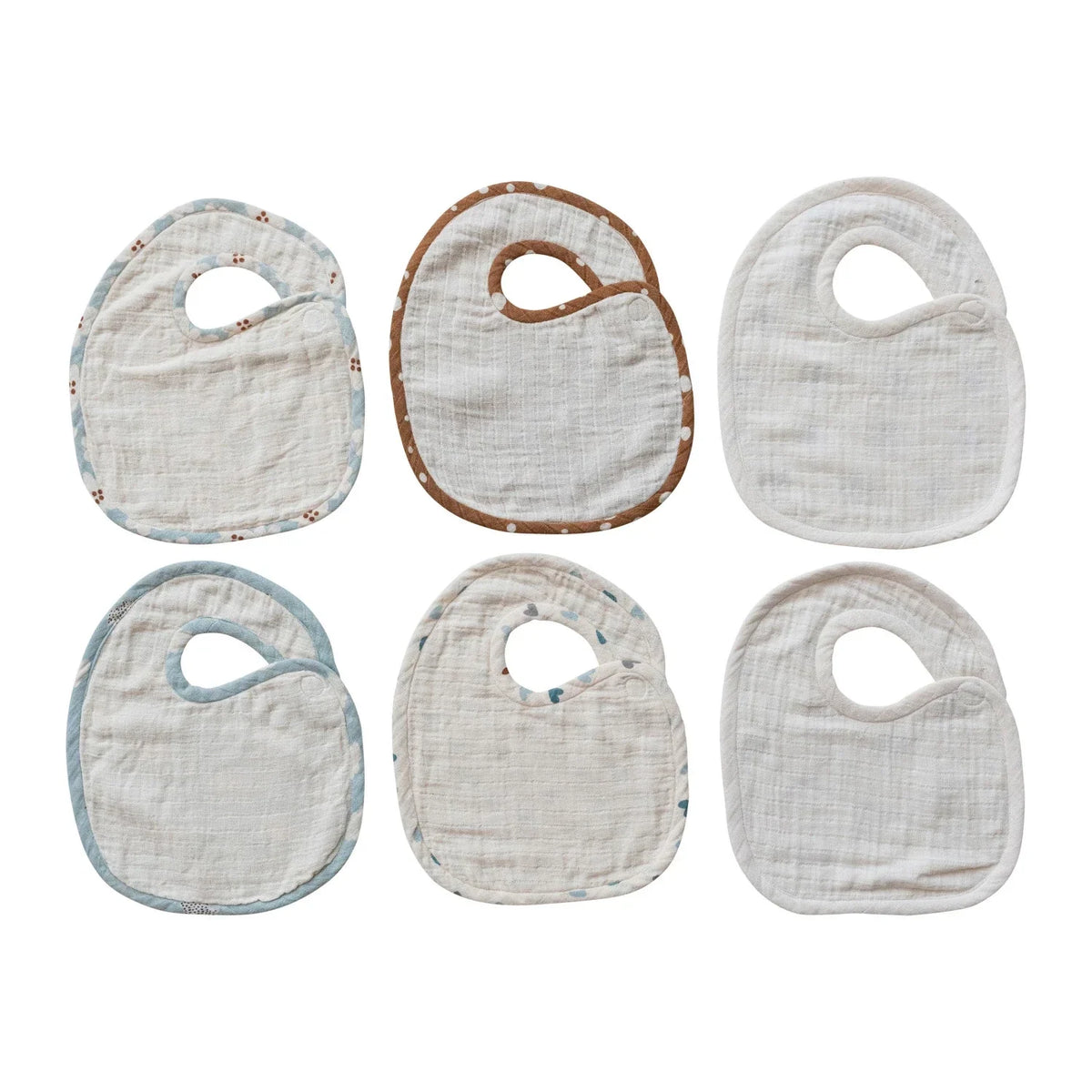 Cotton Double Cloth Printed Baby Bib