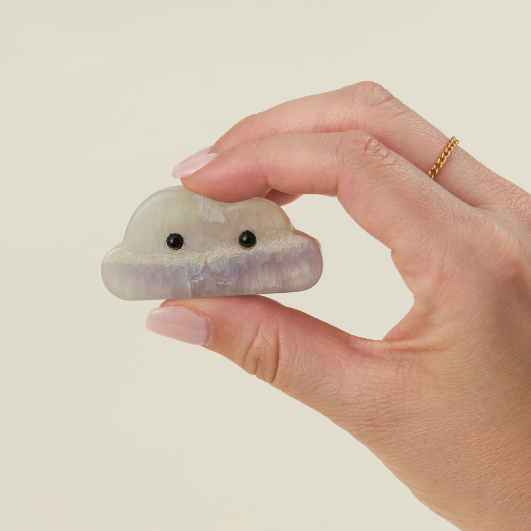 Crystal Cloud Friend Assortment Pet Rock