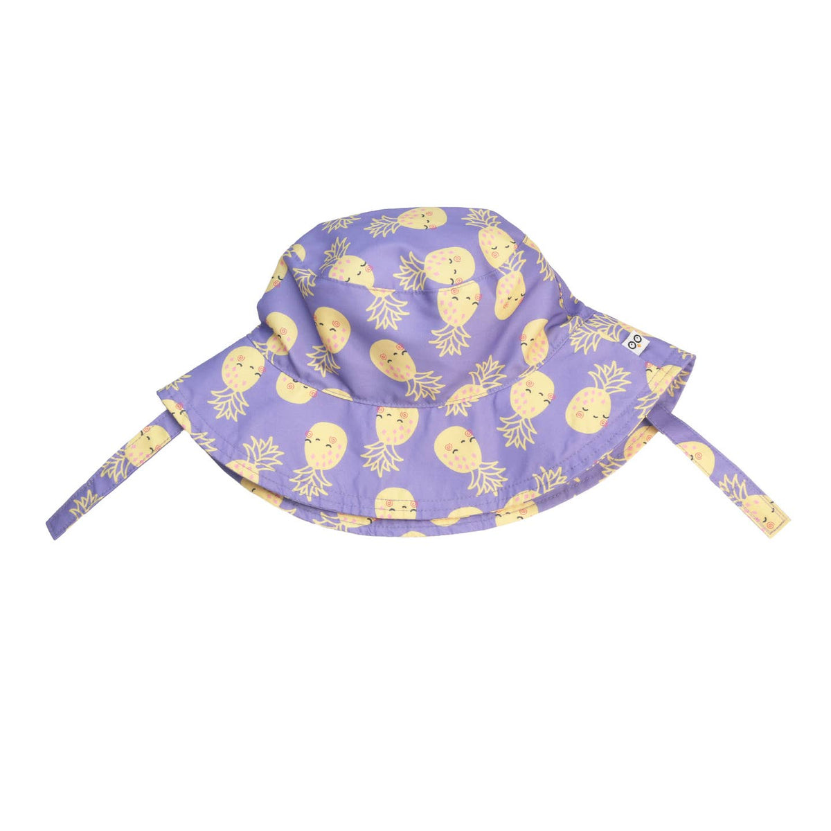 Baby/Toddler Printed Bucket Sunhat - Pineapple 6-12M