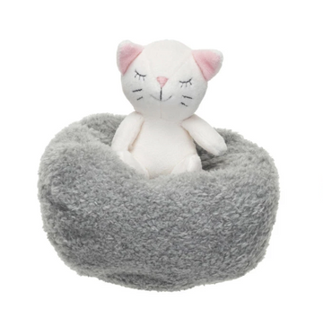 Cat w/ Mini Bean Bag