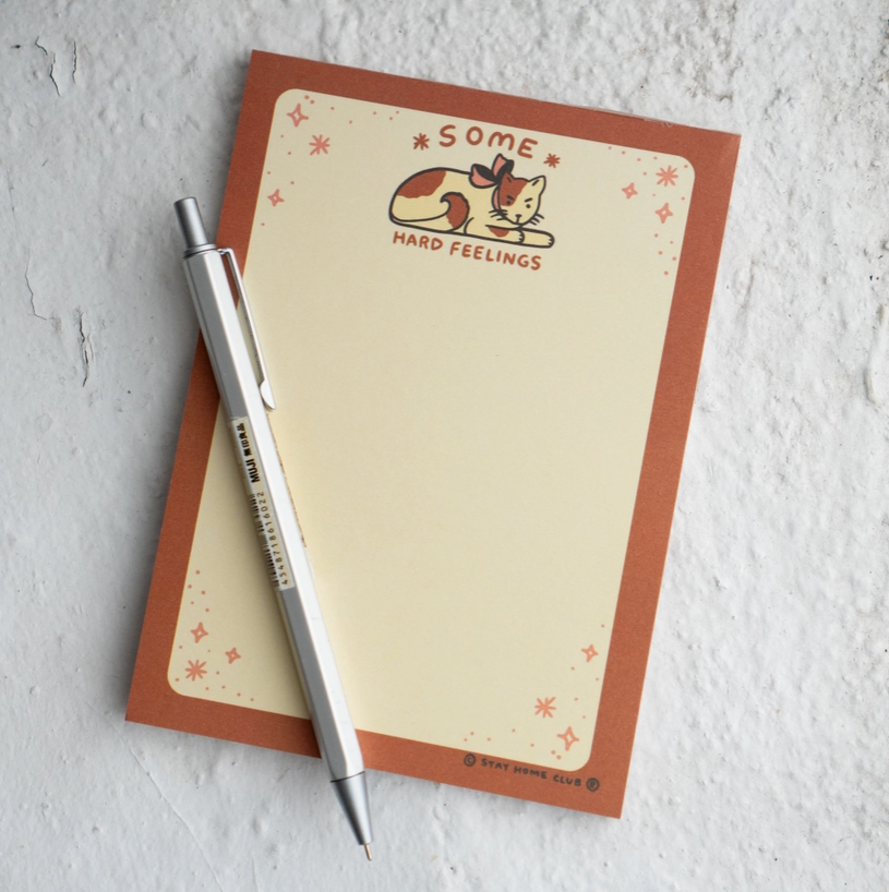 Some Hard Feelings Notepad