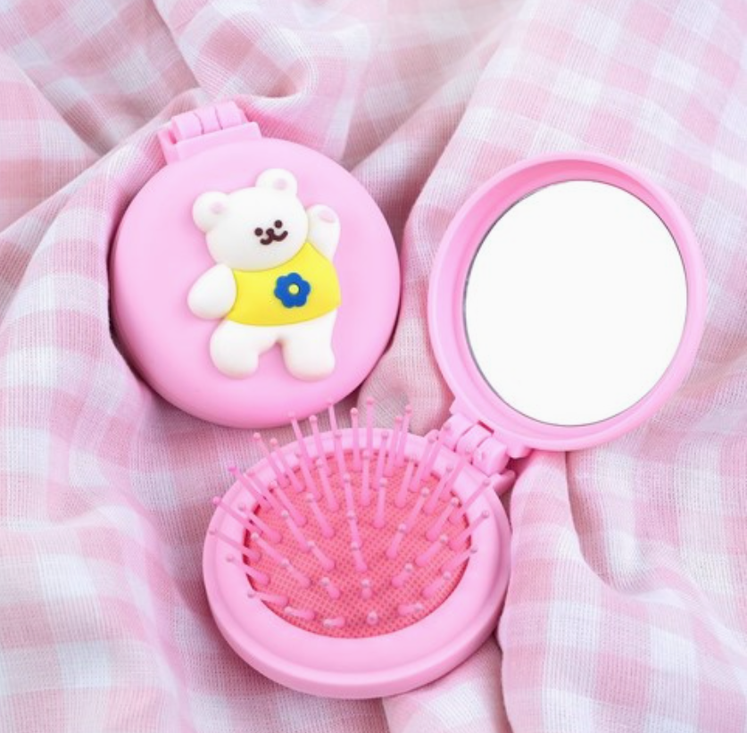 Dancing Bear Mirror Brush