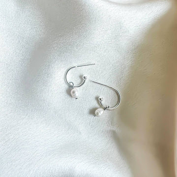 The Silver Chloe Earrings