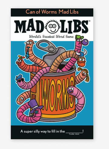 Can of Worms Mad Libs