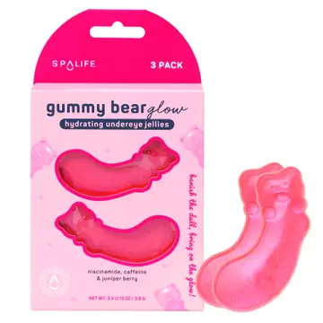 Gummy Bear Glow Hydrating Undereye Masks - 3 Pairs