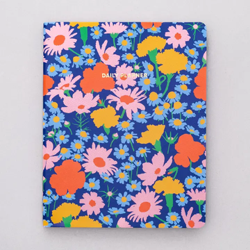 Blue Floral To Do Planner