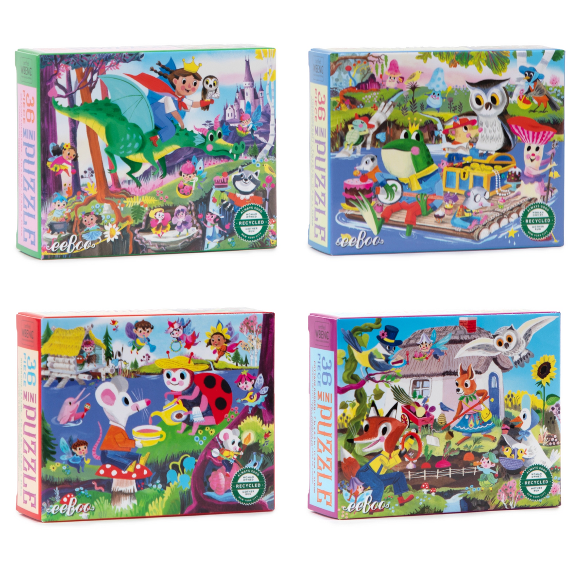 Fairies & Tales Mini Puzzle Assortment