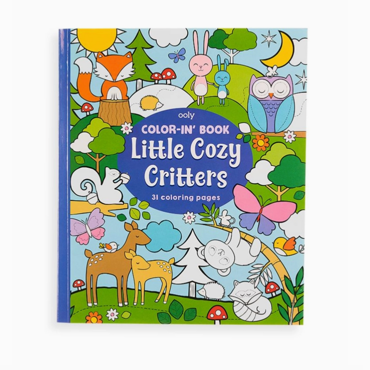 Color-in' Book: Little Cozy Critters