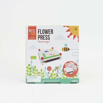 Beetle & Bee Garden Paint A Flower Press