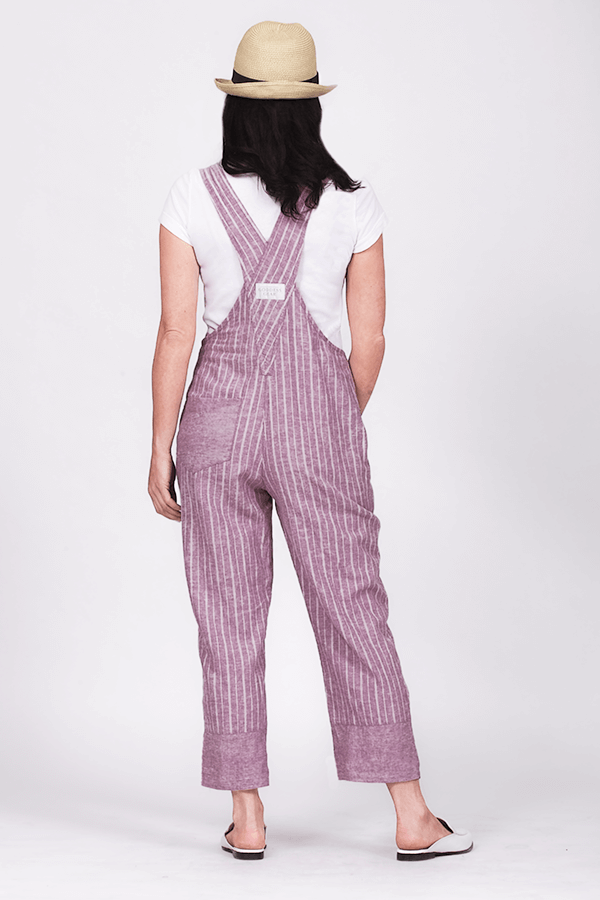 women's hemp and organic cotton overalls