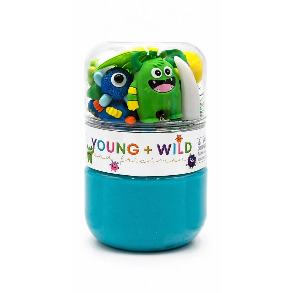 Grab & Go Dough Jar - Colorful Monster